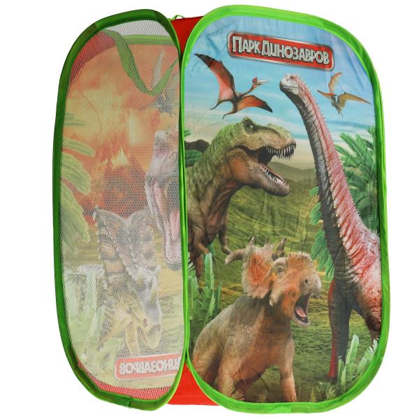 Корзина для игрушек ПАРК динозавров 36*58см ИГРАЕМ ВМЕСТЕ в кор.24шт