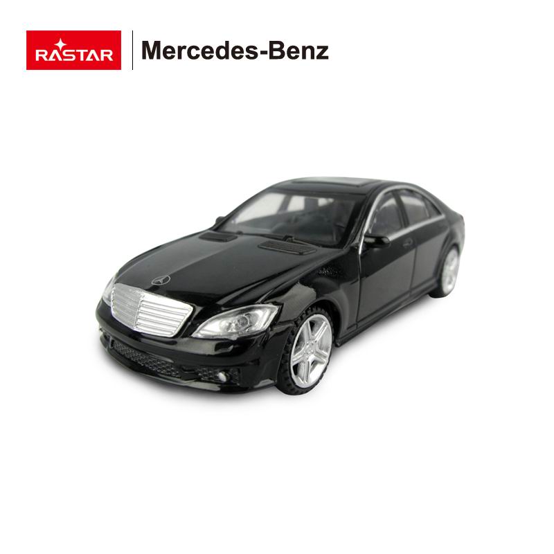 Машина металлическая 1:43 Mercedews S 63 AMG, цвет черный