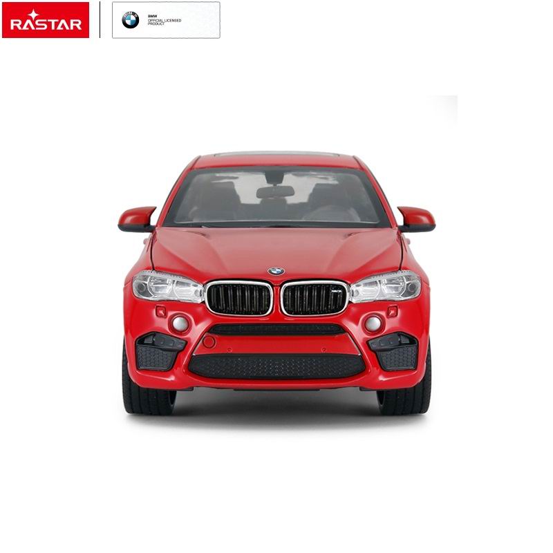 Машина металлическая 1:24 BMW X6M, цвет красный, двери и капот открываются