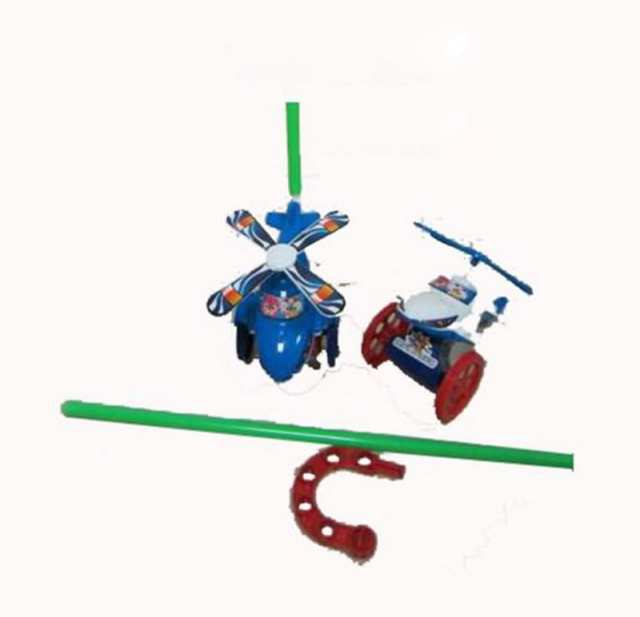 Игрушка для малышей. Каталка Вертолет 11х14,5х10,5 см
