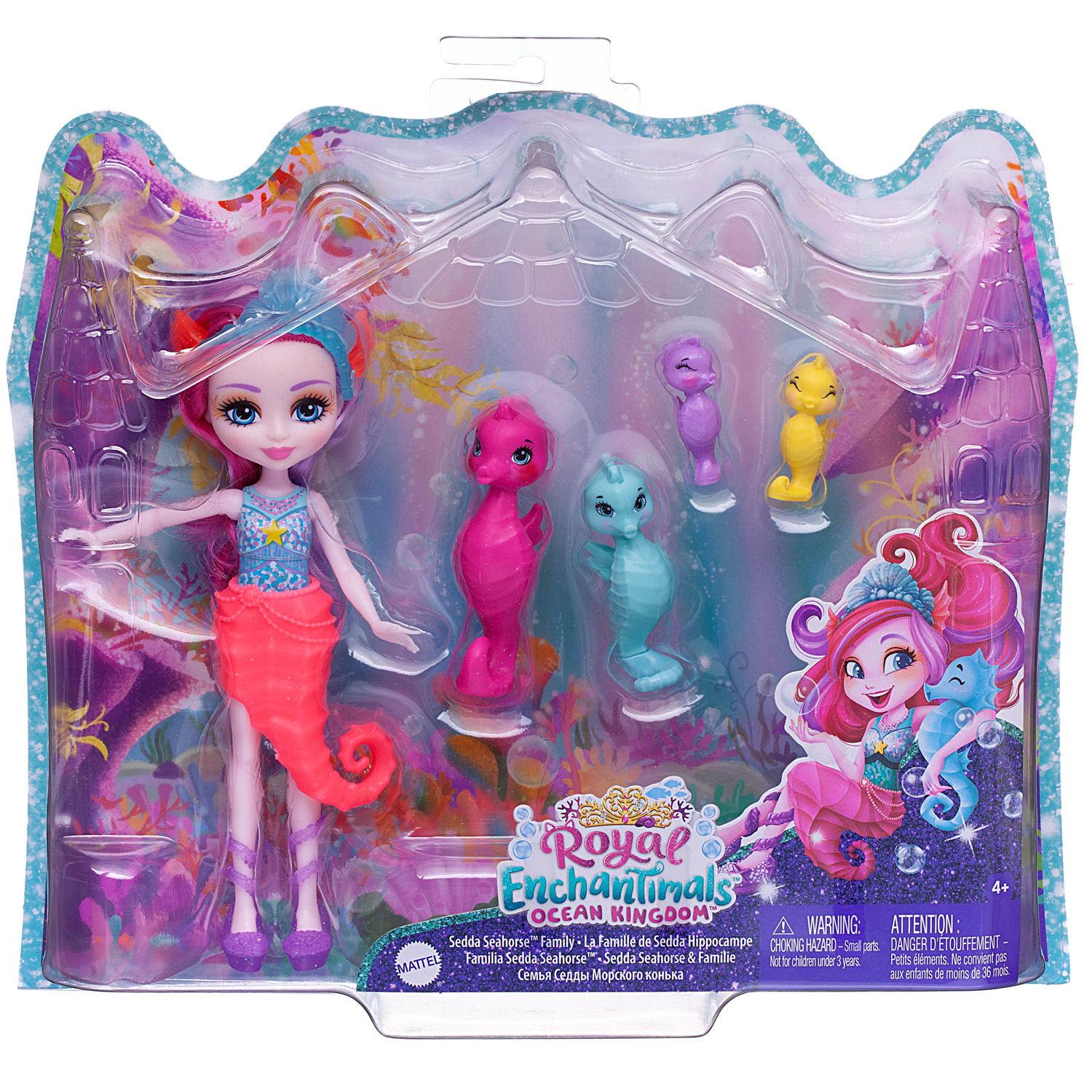 Кукла Mattel Enchantimals с 3-мя зверушками №3