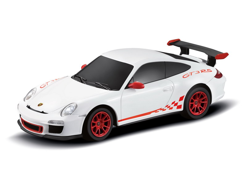 Машина р/у 1:24 Porsche GT3 RS, 18см, цвет белый 27MHZ